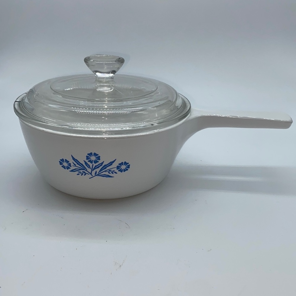 Vintage Corningware Cornflower Blue Menu-ette & Lid